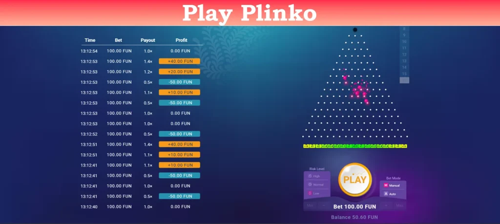 play plinko
