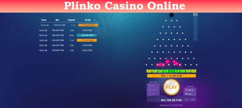 plinko casino online
