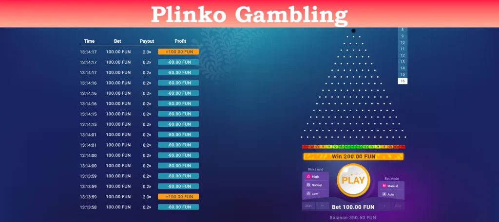 plinko gambling