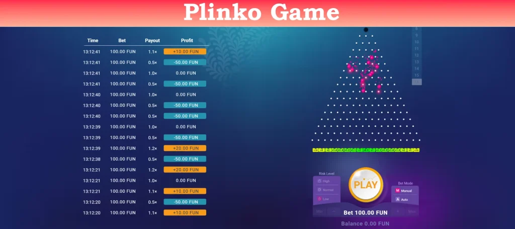 plinko game