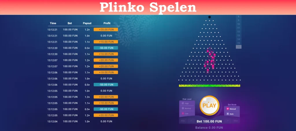 plinko spelen